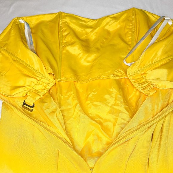 Shoshanna Strapless Silk Dress with Eyelet Detail - Picture 11 of 14